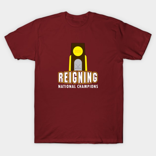 UMD REIGNING CHAMPS T-Shirt by miniBOB